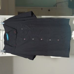 Tori Richard North Pole Express s/s aloha shirt